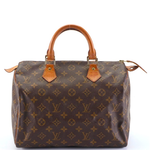 Louis Vuitton Handbags - Sold via Merc ❌ Louis Vuitton • Classic Monogramm Logo Speedy 30 EXC. Condition